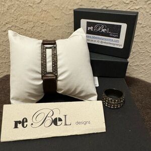 Rebel Designs Adjustable Bracelet  snd Rig Set